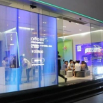 Transparent LED Visual Displays