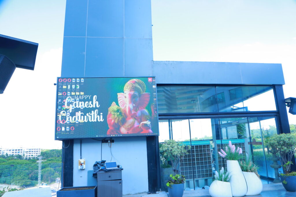 Indoor LED Display for Akan Kitchen Bar Restaurant